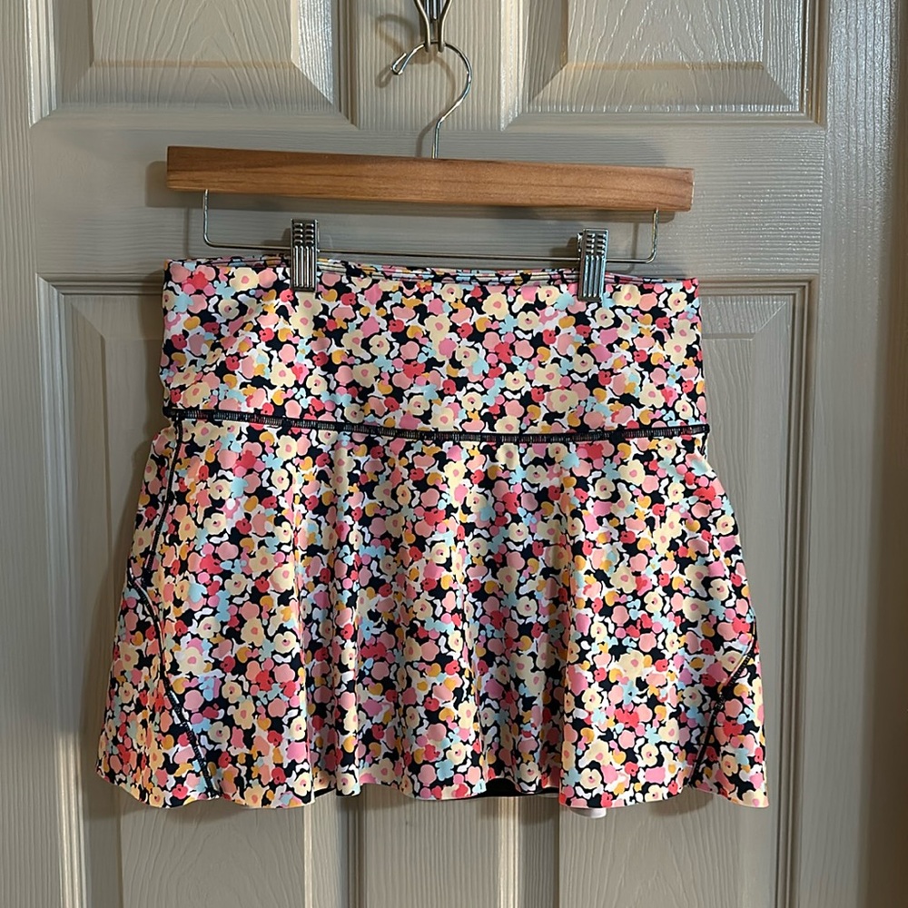 Athleta Ace Tennis Skort 13.5” Floral Print | Size M